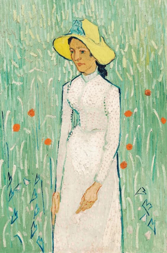 Dame in wit – Vincent van Gogh