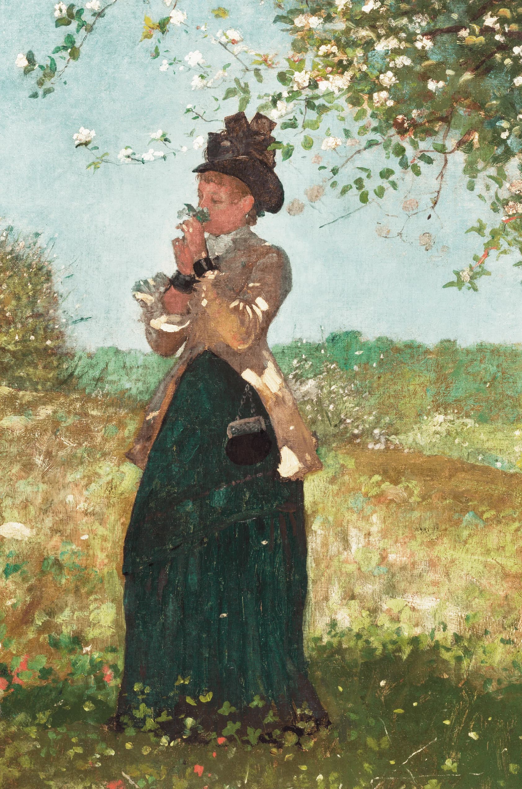 Het gele jasje – Winslow Homer