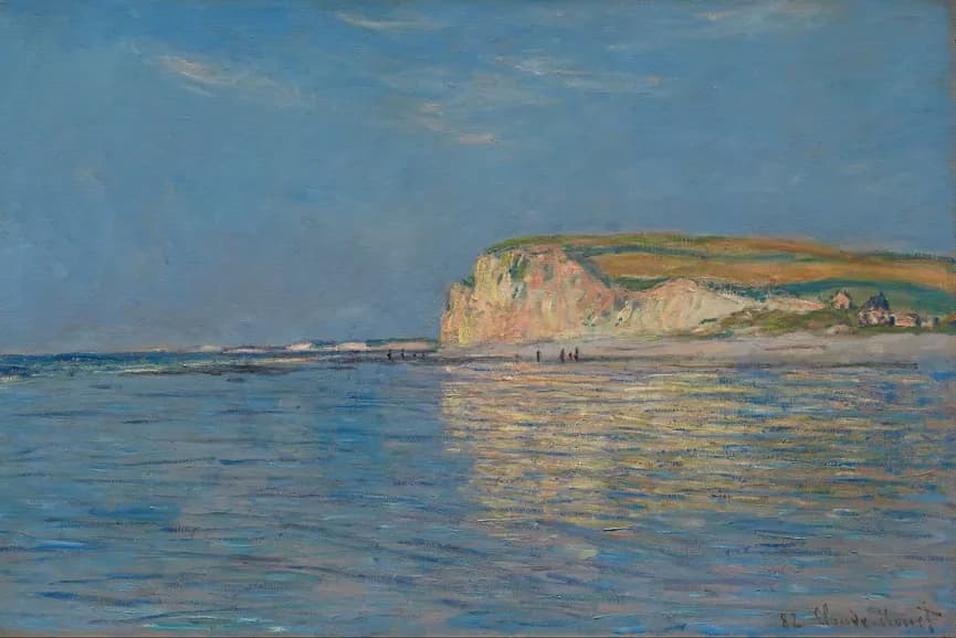 Laag Water bij Pourville, nabij Dieppe – Claude Monet