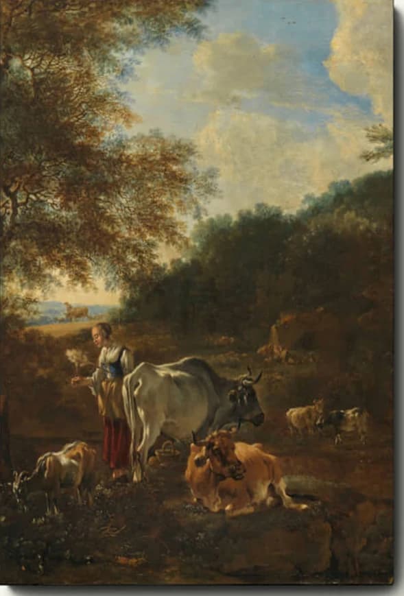 Landschap met vee – Adam Pijnacker