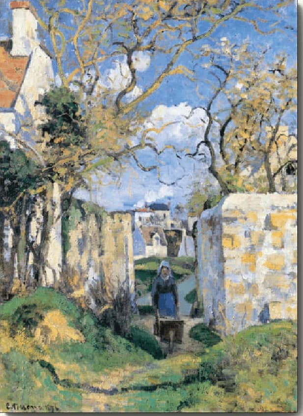 Landschap uit Pontoise – Camille Pissarro