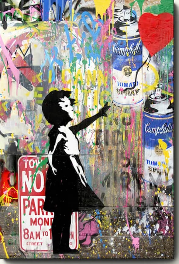 Meisje met de balon – Banksy
