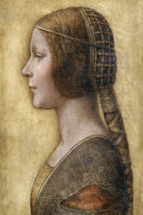 Profiel van een jonge verloofde – Leonardo da Vinci