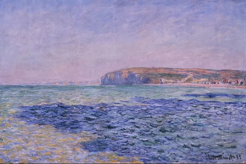 Schaduwen op Zee, De Kliffen bij Pourville – Claude Monet
