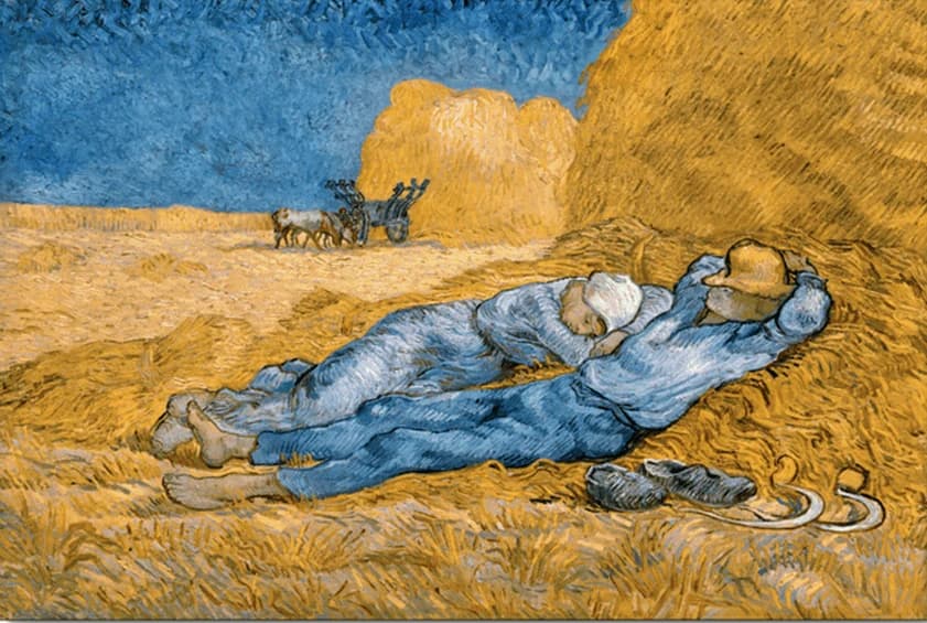 Siesta – Vincent van Gogh