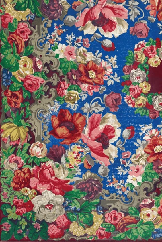 Tafelkleed met blokprint uit de industriële kunsten van de negentiende eeuw – Matthew Digby Wyatt