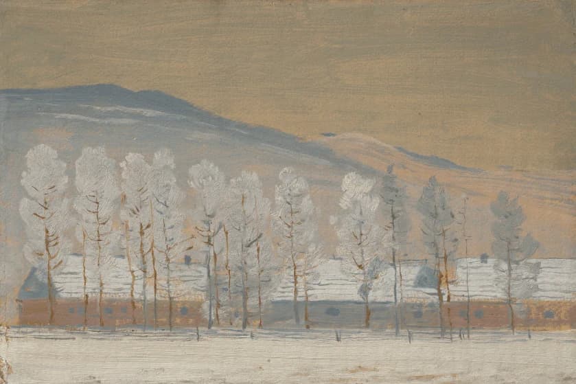 Winterlandschap bij Ždiar – Ferdinand Katona