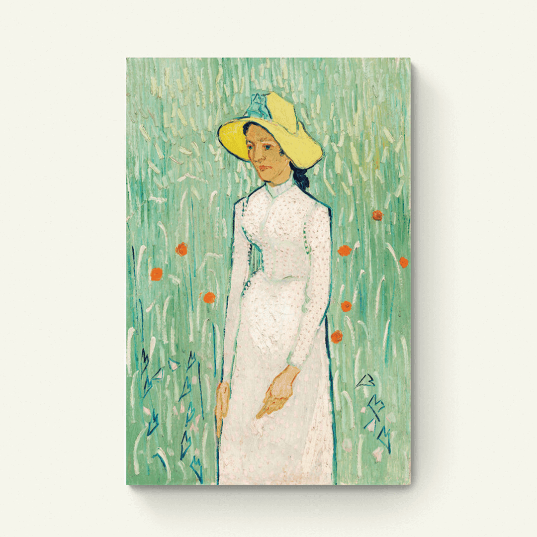 Dame in wit – Vincent van Gogh