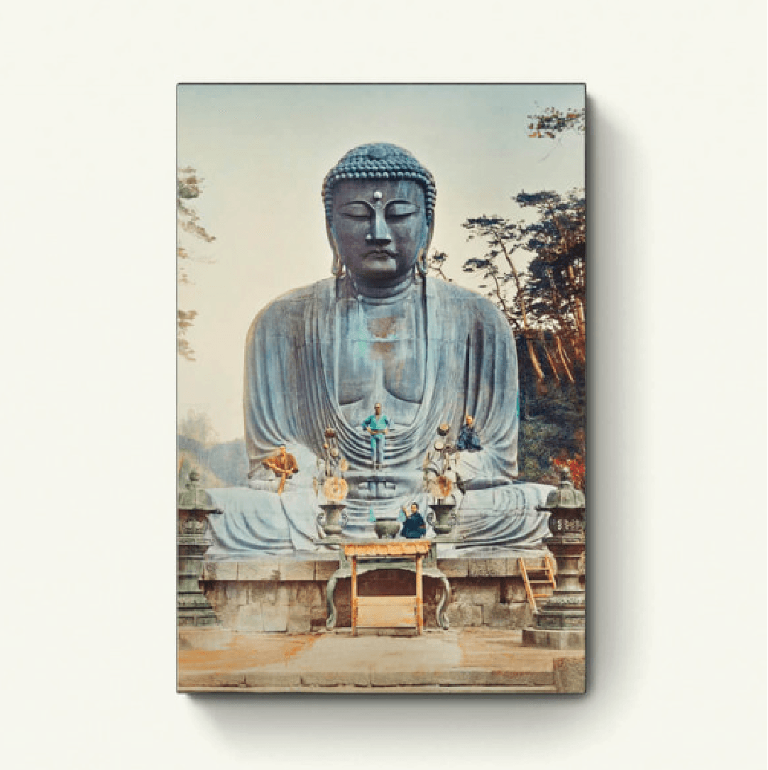 De bronzen buddha in Kamakura