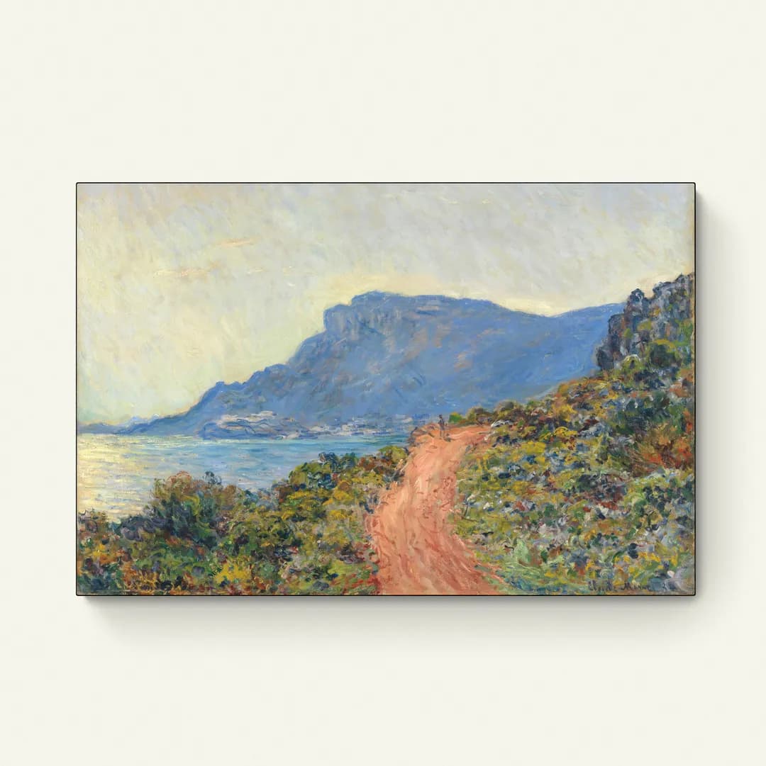 De Corniche bij Monaco – Claude Monet