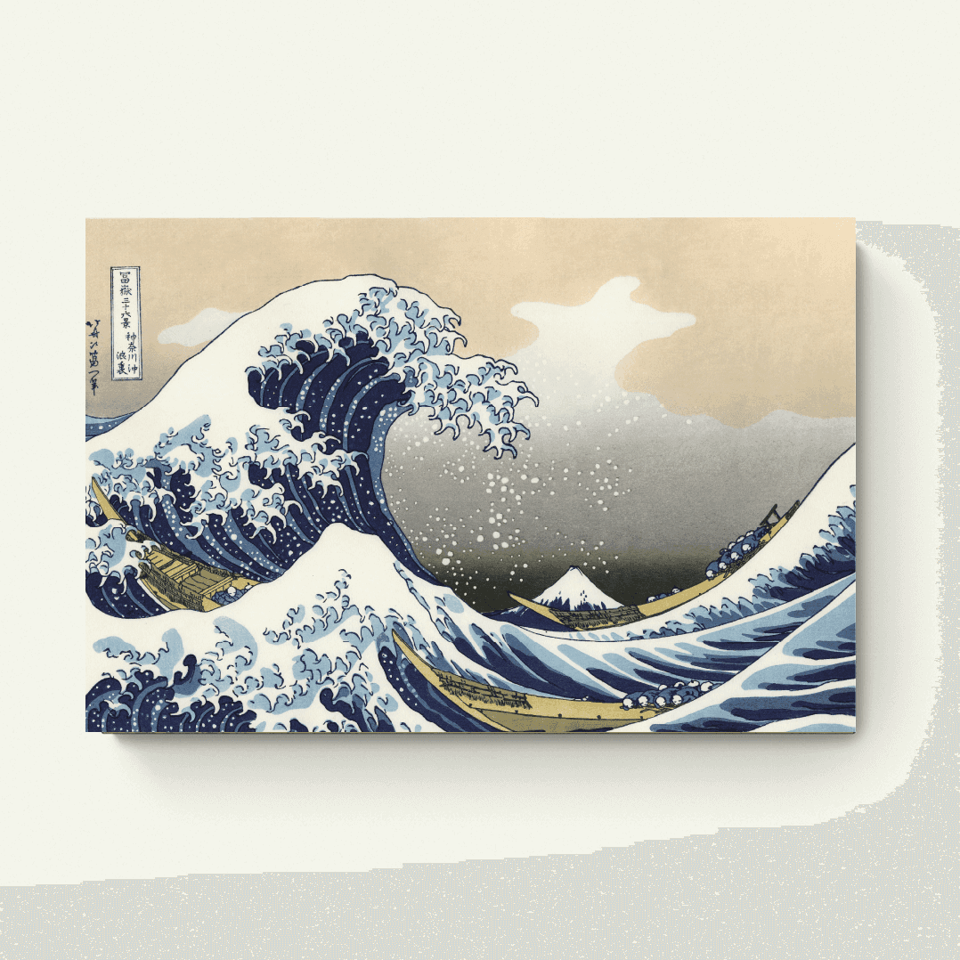 De grote golf bij Kanagawa – Katsushika Hokusai
