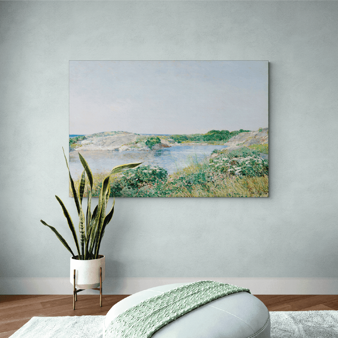 De kleine vijver aan de muur, kamer