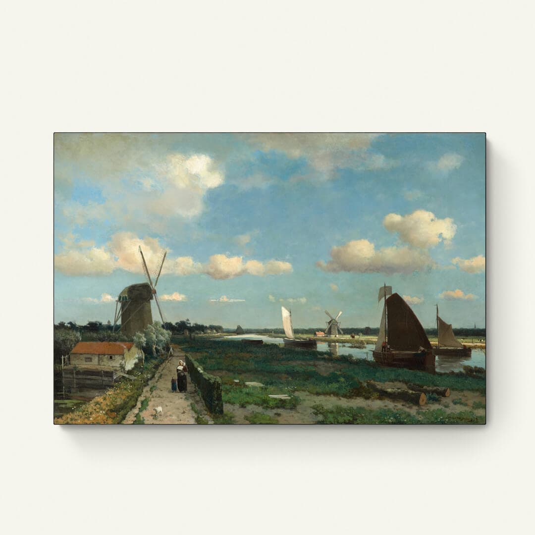 De Trekvliet – Johan Hendrik Weissenbruch