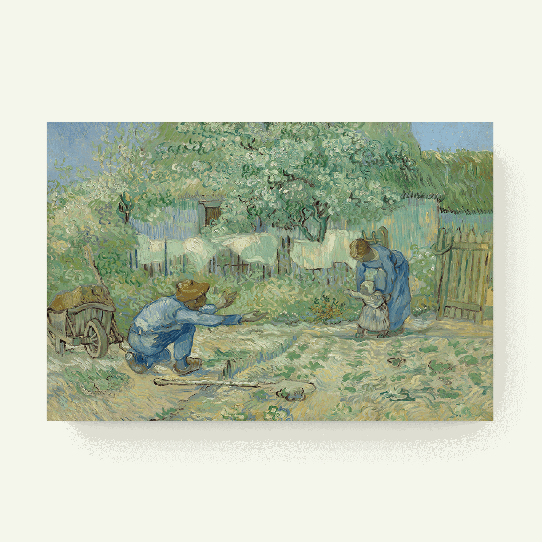 First Steps, after Millet – Vincent van Gogh