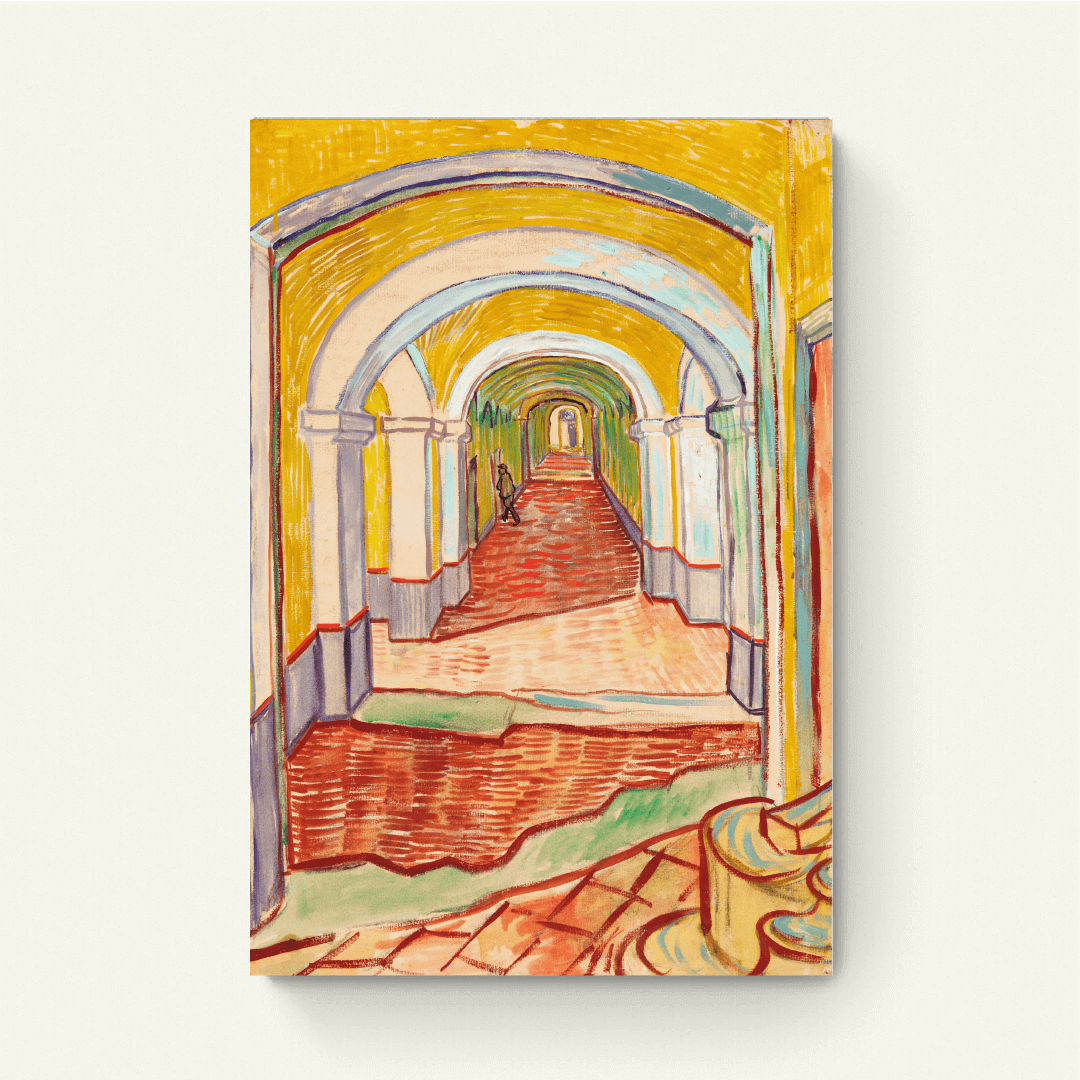 Gang in het Asiel – Vincent van Gogh