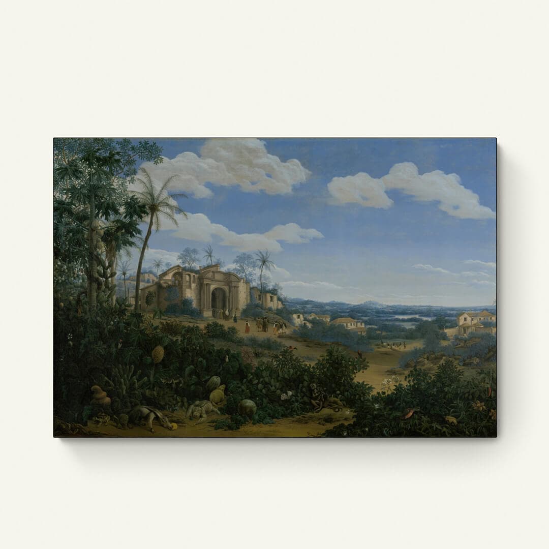 Gezicht op Olinda, Brazilië – Frans Post