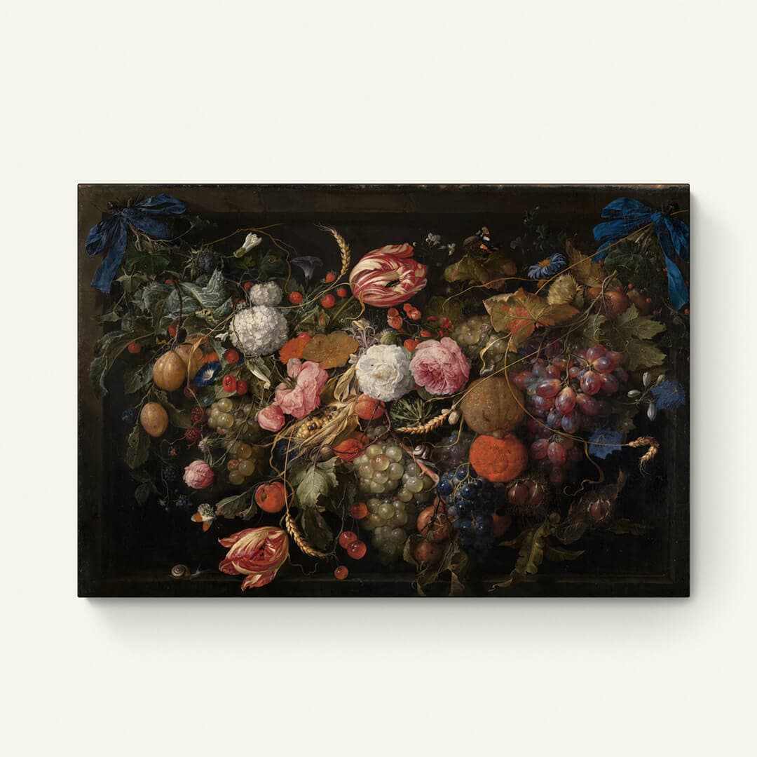 Girlande van Bloemen en Vruchten (ca. 1672)