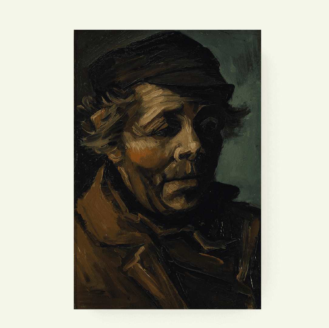 Hoofd van een boer – Vincent van Gogh
