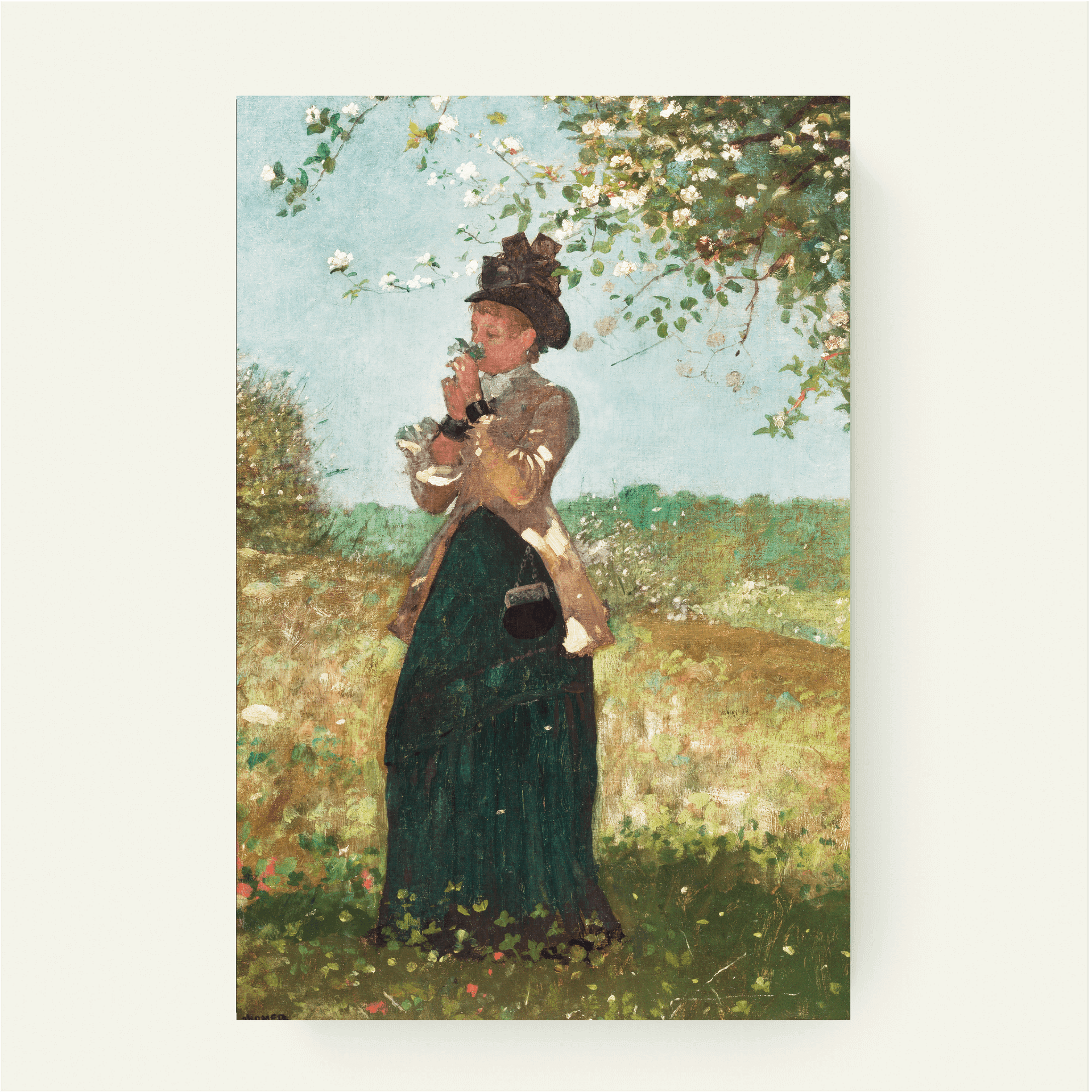 Het gele jasje – Winslow Homer