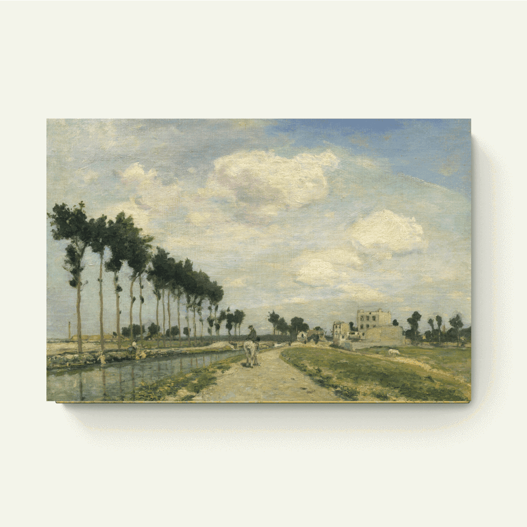 Het Jaagpad – Johan Barthold Jongkind