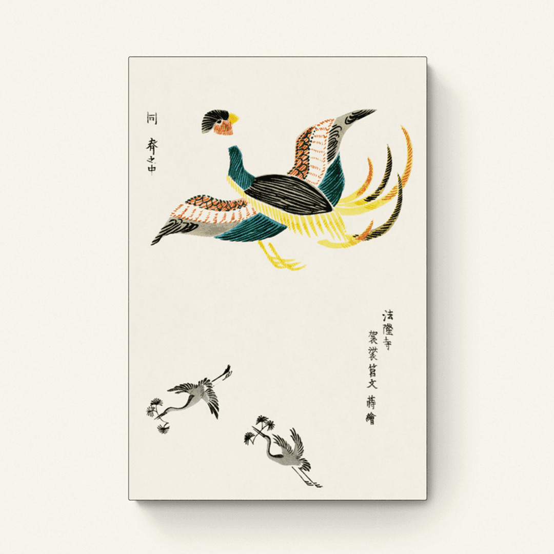 Japanse vintage Kraanvogel