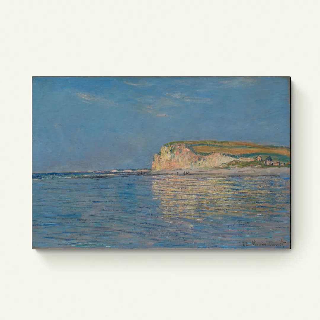 Laag Water bij Pourville, nabij Dieppe – Claude Monet