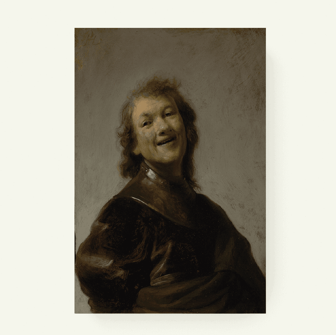 Lachende Rembrandt – Rembrandt van Rijn