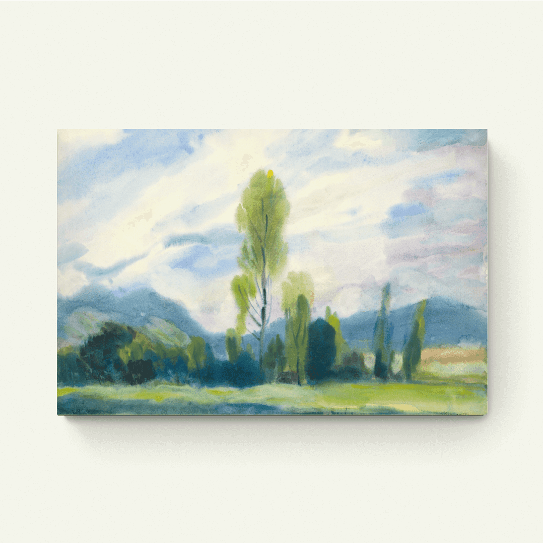 Landschap onder de Lage Tatra