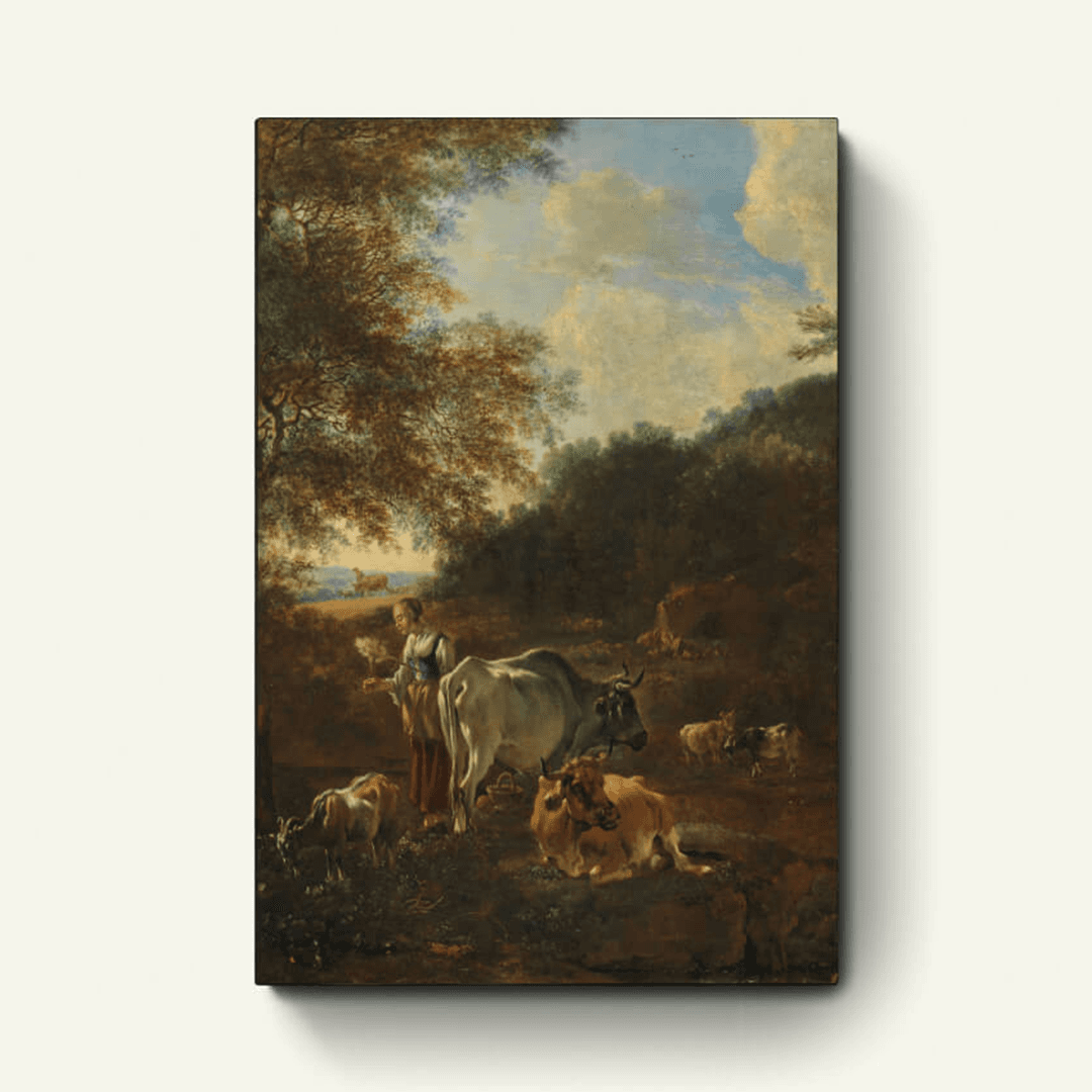 Landschap met vee – Adam Pijnacker