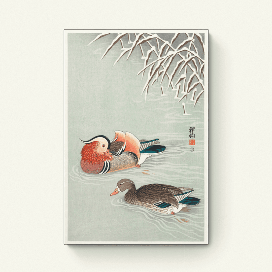 Mandarijnen eend – Ohara Koson