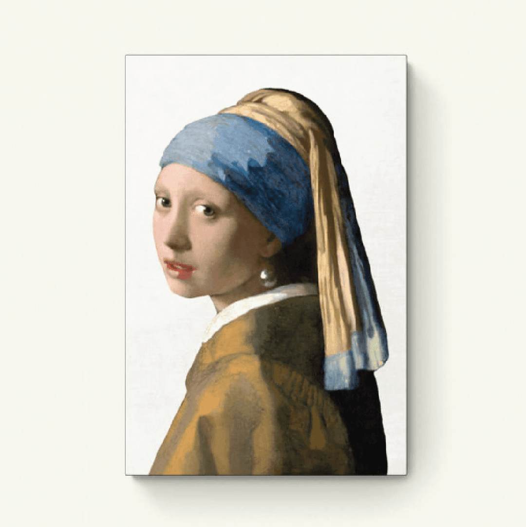 Meisje met de parel (wit)