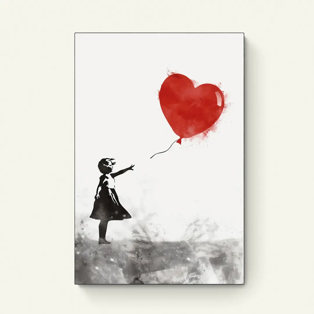 Meisje met Rode Ballon – Banksy