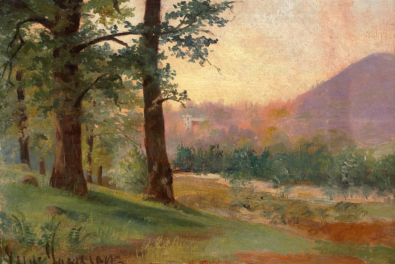 Aan de bosrand – Eugène Jansson
