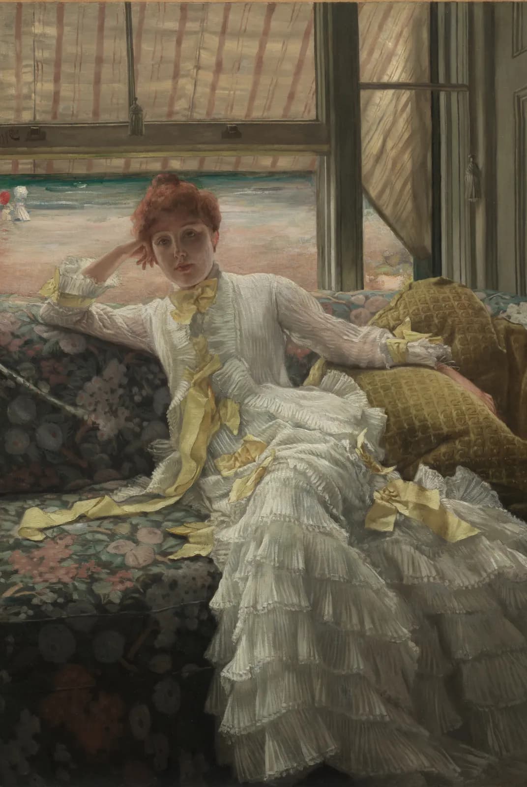 Aan zee in juli – James Tissot