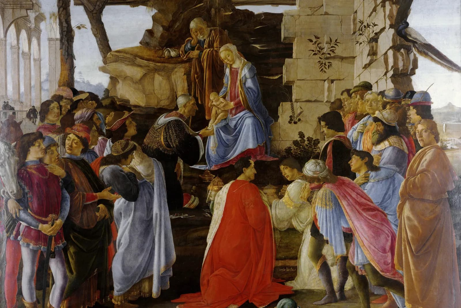 Aanbidding der wijzen – Sandro Botticelli