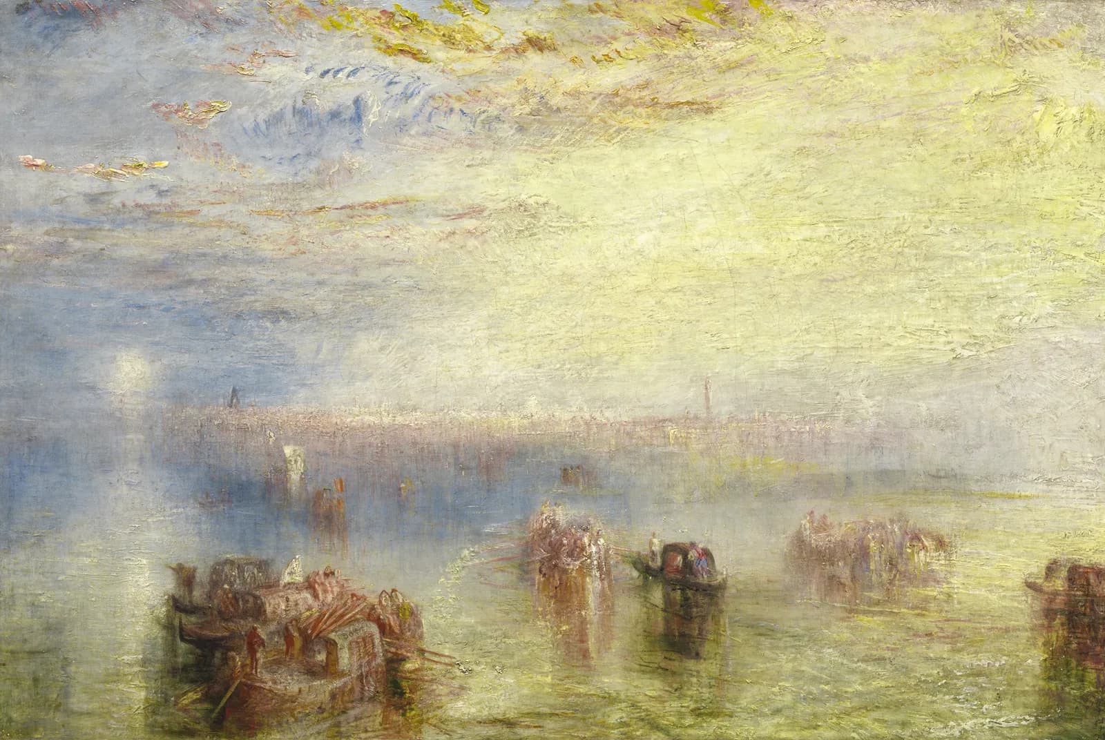 Aankomst bij Venetië – J.M.W. Turner