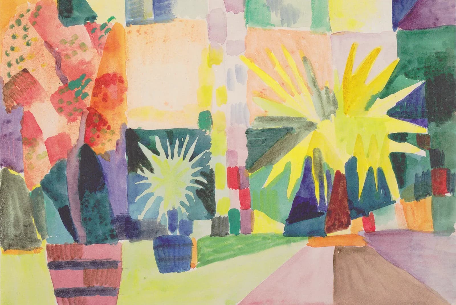 Abstracte Bloei – August Macke