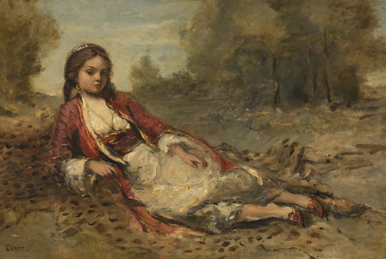 Algerijnse vrouw – Corot