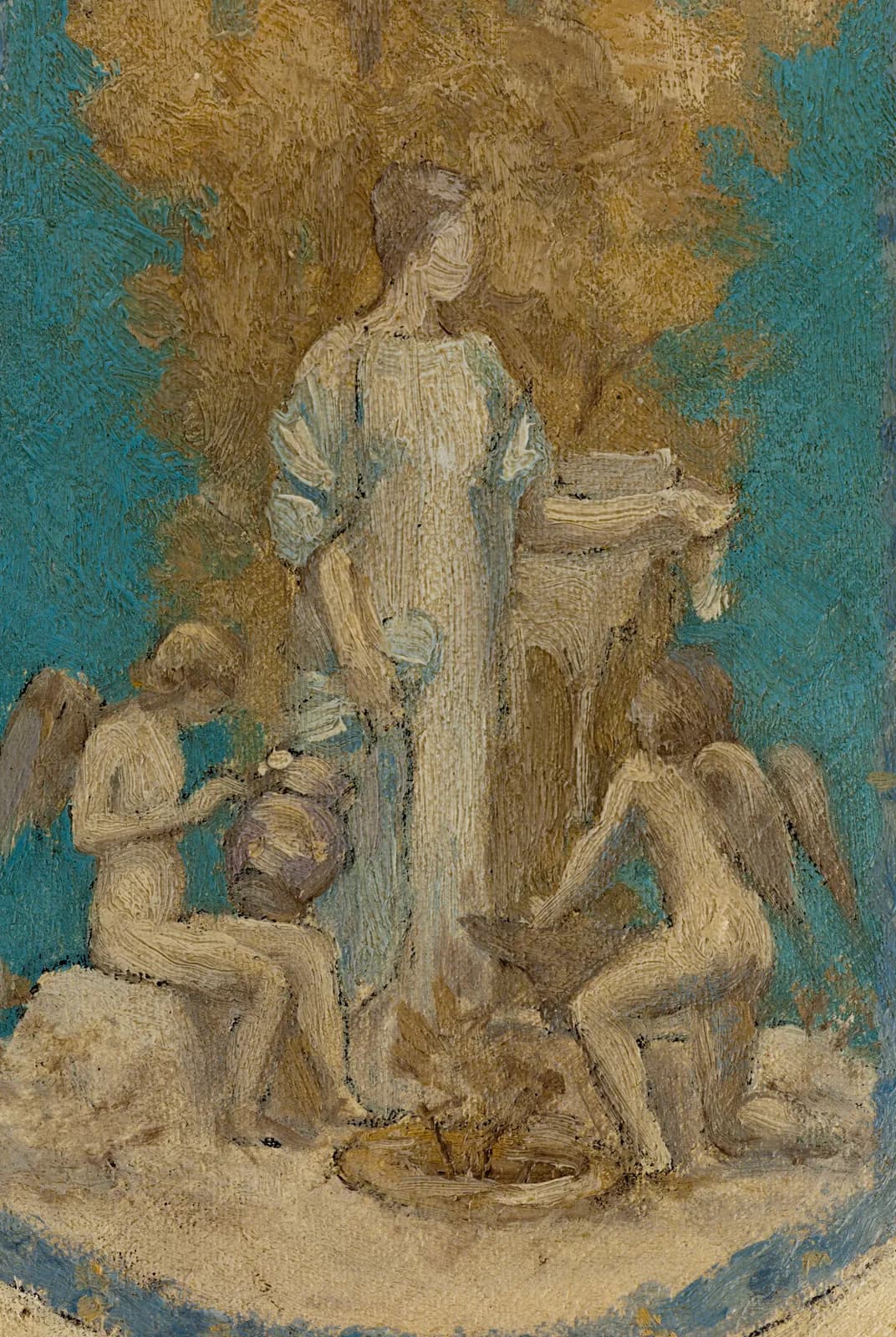 Allegorie van de Inspiratie – Pierre Puvis de Chavannes