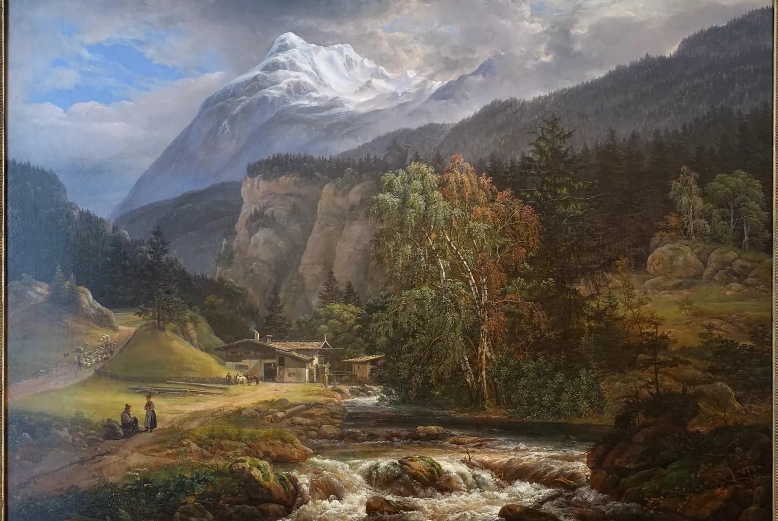 Alpenlandschap – Johan Christian Dahl