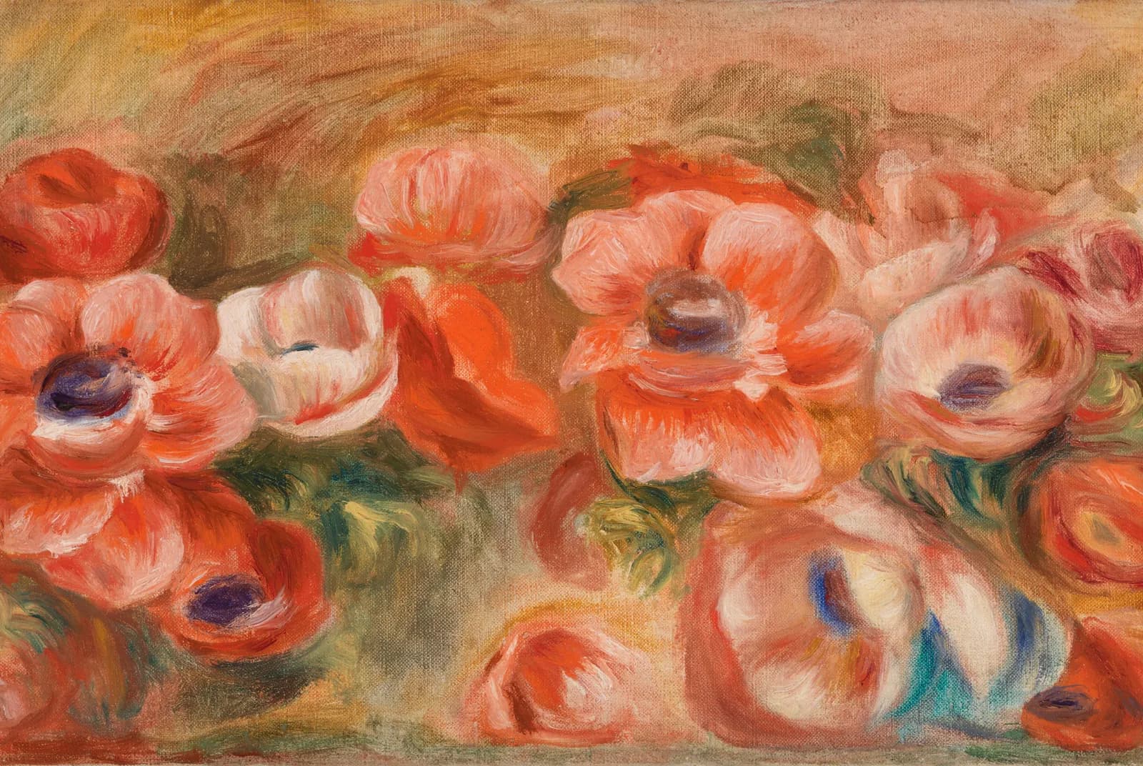 Anemonen – Pierre-Auguste Renoir