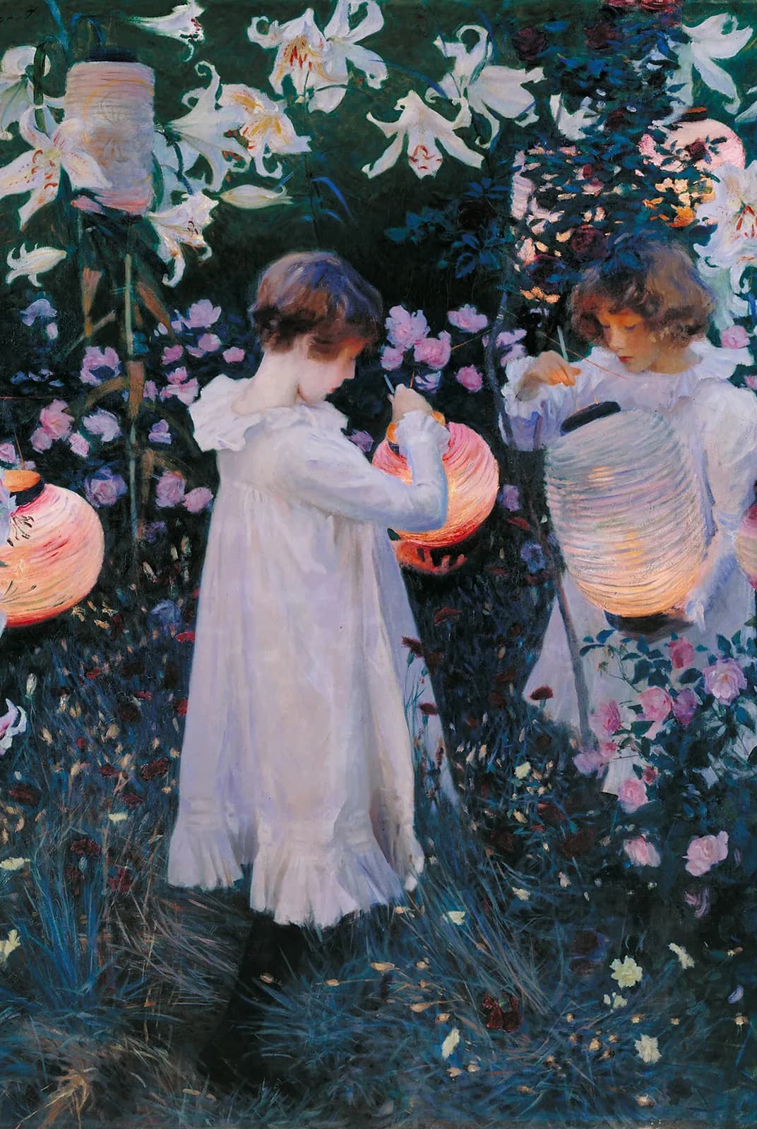 Anjer, lelie, lelie, roos – John Singer Sargent