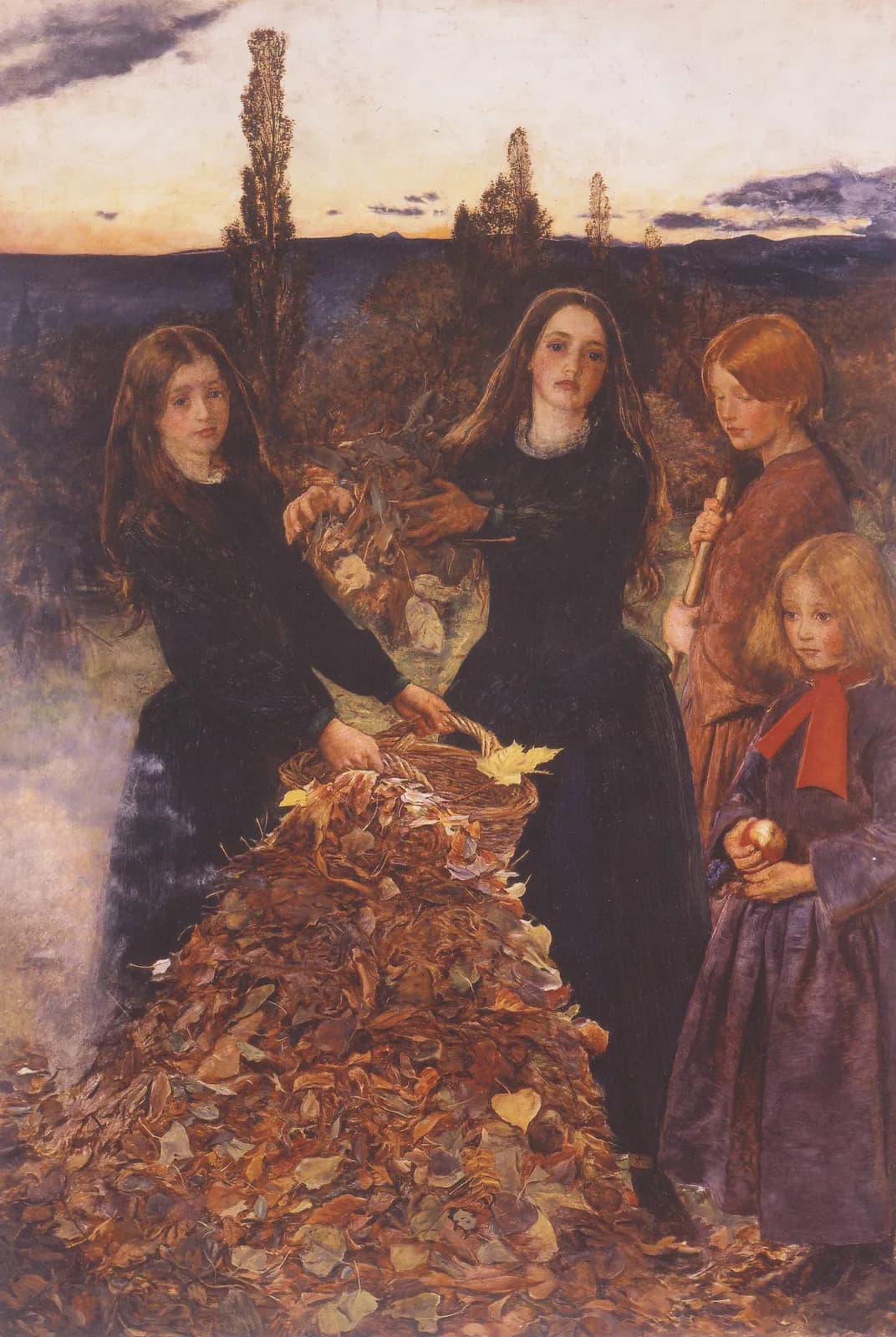 Autumn Leaves (1856) – John Everett Millais