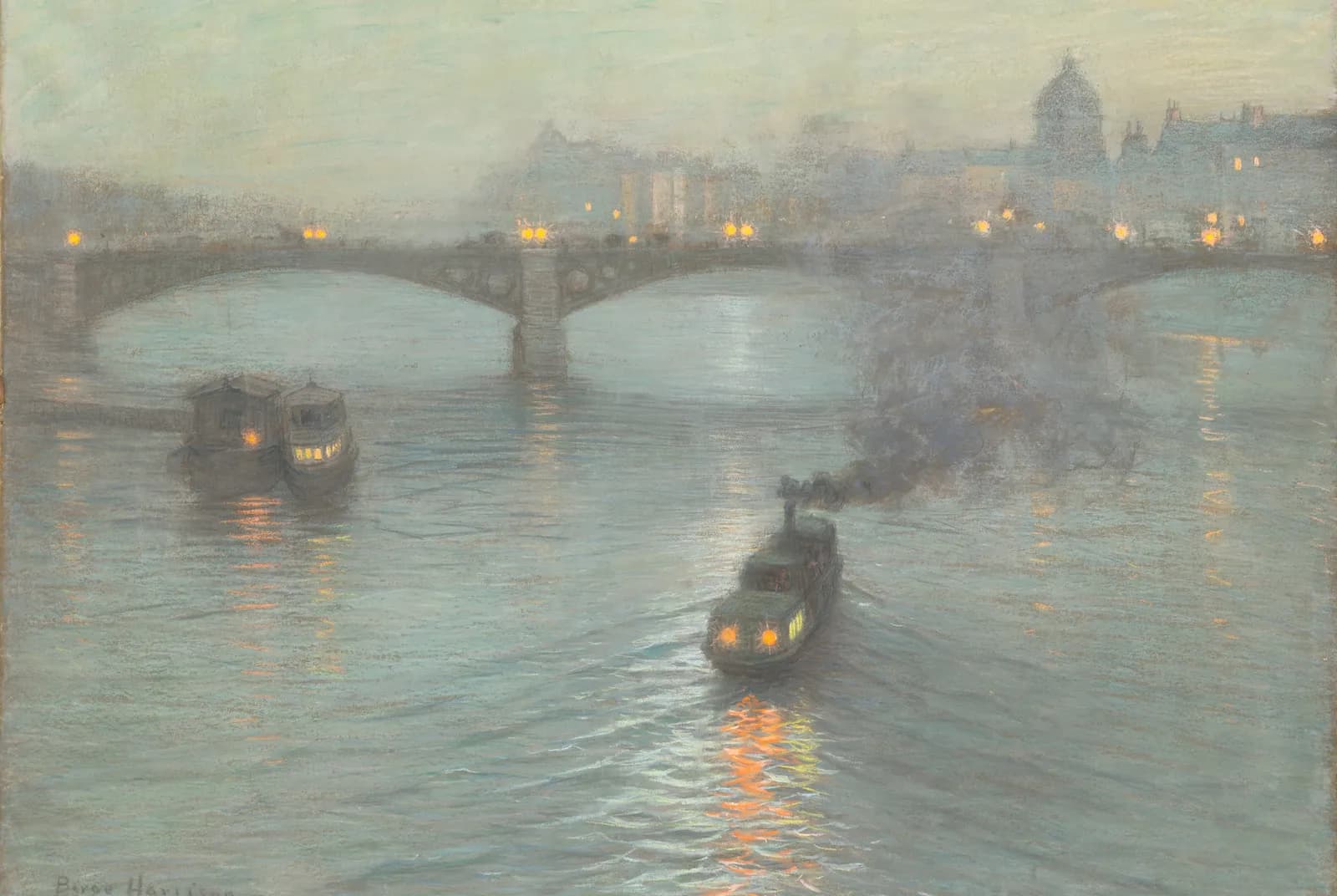 Avond aan de Seine – Birge Harrison