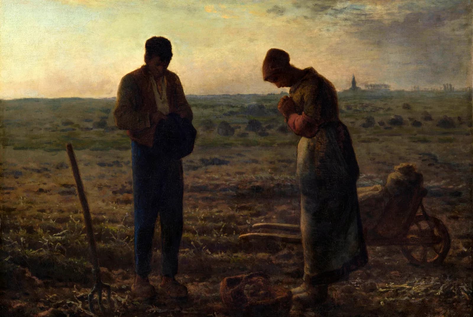 Avondgebed op het veld – Jean-François Millet