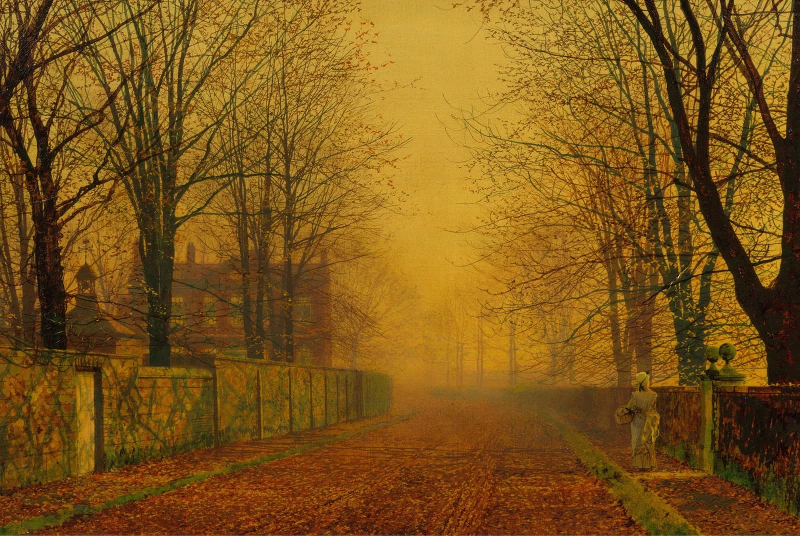 Avondgloed – John Atkinson Grimshaw