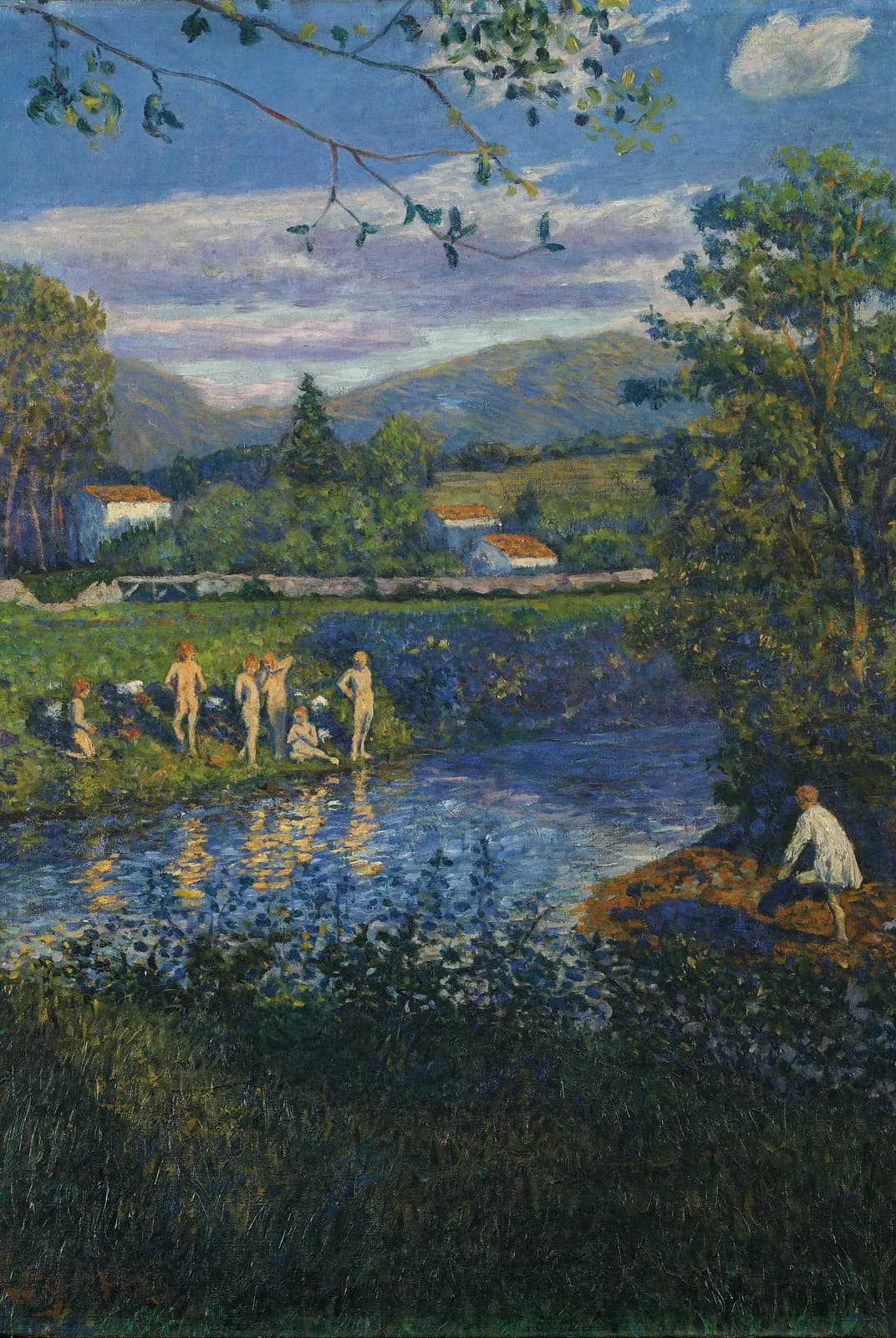 Baden in Rentería – Darío de Regoyos