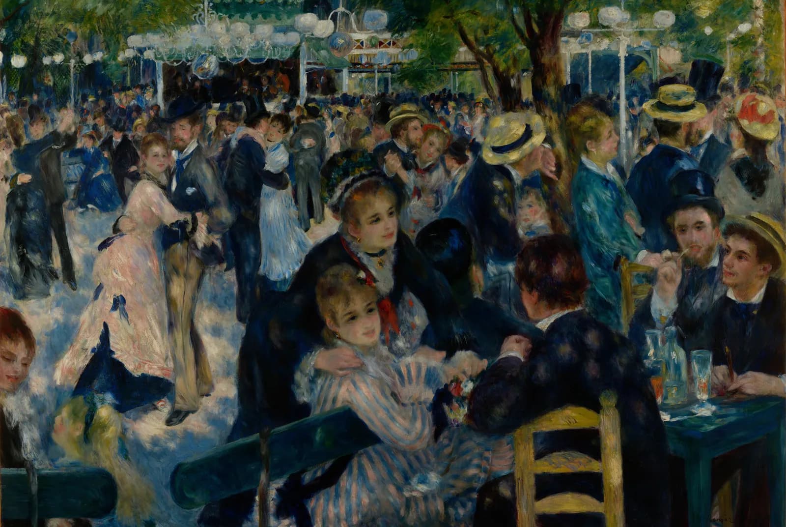 Bal du moulin de la Galette – Pierre-Auguste Renoir
