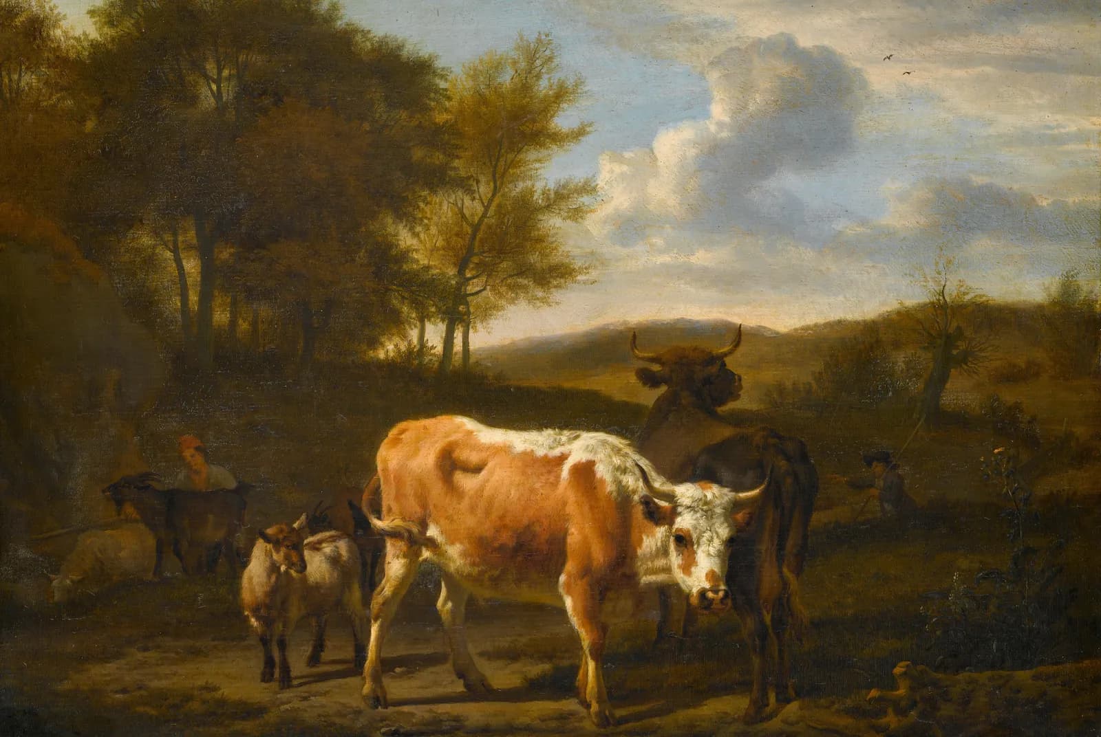 Berglandschap met koeien – Adriaen van de Velde