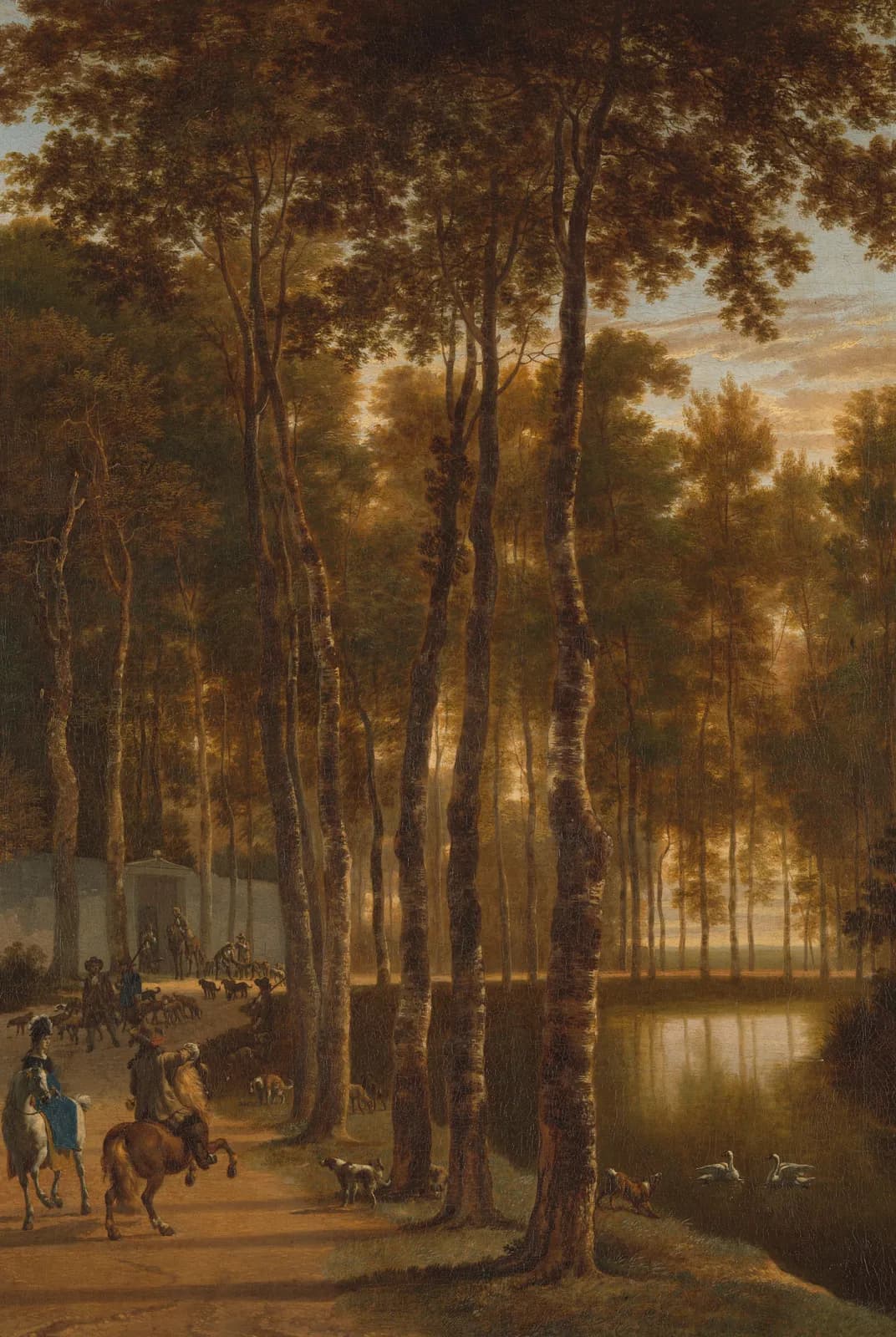 Berkenlaan – Jan Hackaert